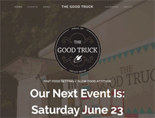 Tablet Screenshot of ilovethegoodtruck.com